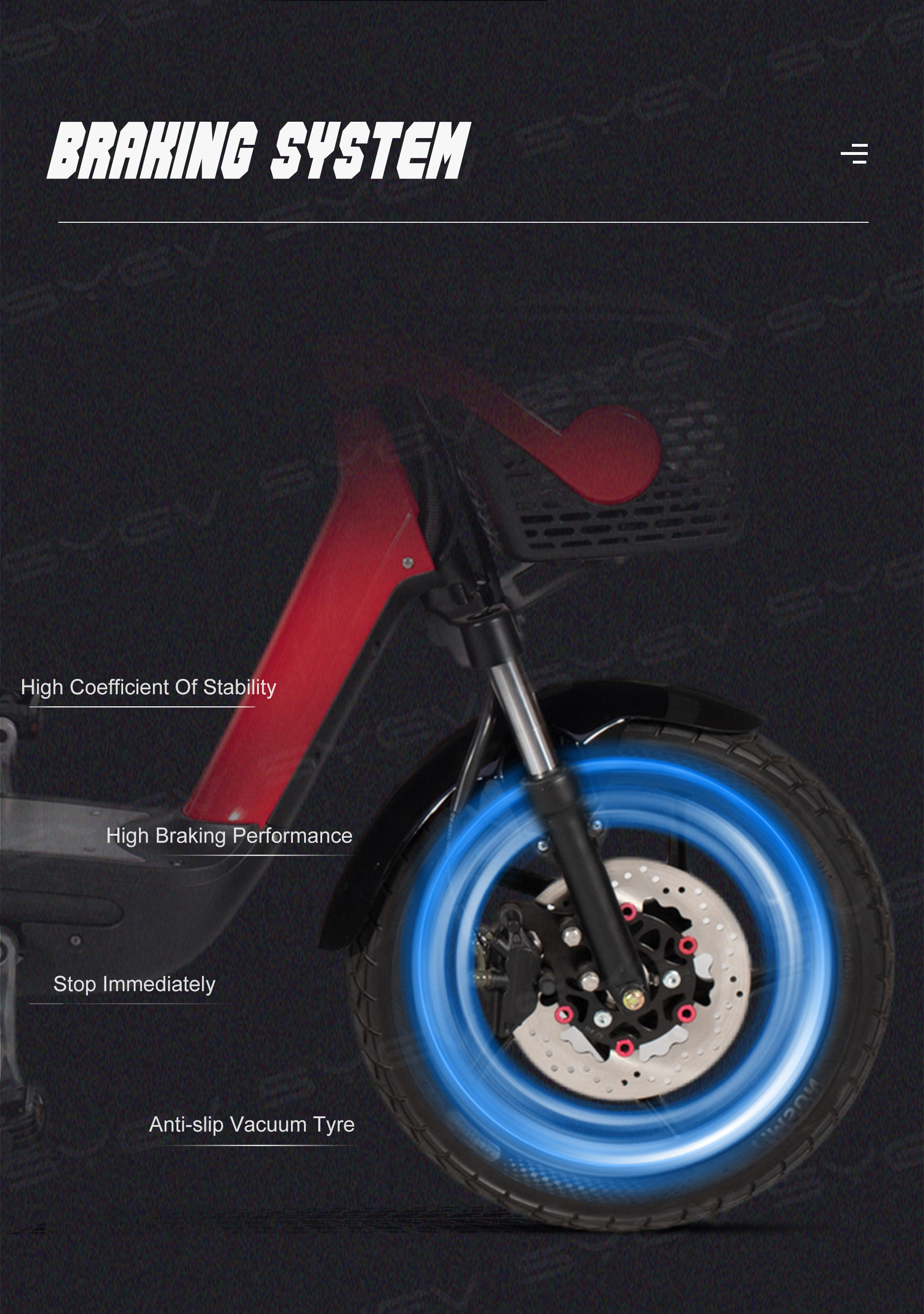 Electric Scooter Disc/Drum